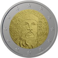 2 Euromunt van Finland uit 2013 met het motief 125e verjaardag van Frans Eemil Sillanpää